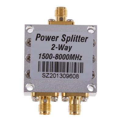 1500--8000Mhz SMA 2way RF Splitter Power Divider 50ohm