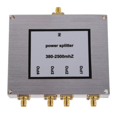  380--2500Mhz SMA 4 way RF Splitter Power Divider 50ohm