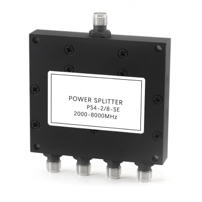 2-8Ghz SMA 4 way RF Splitter Combiner Power Divider 50ohm