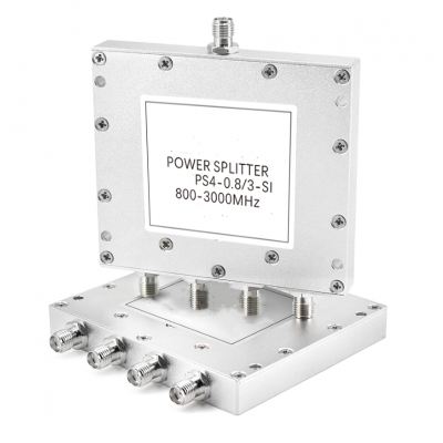 0.8-3Ghz SMA 4 way RF Splitter Combiner Power Divider 50ohm