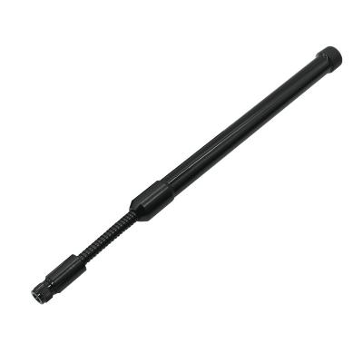 Goose-neck fiberglass antenna